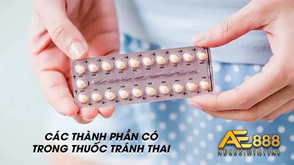 Một số thành phần có trong thuốc tránh thai