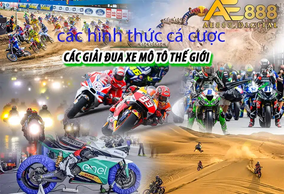 những hình thức cá cược đua xe môtô thông dụng tại ae888
