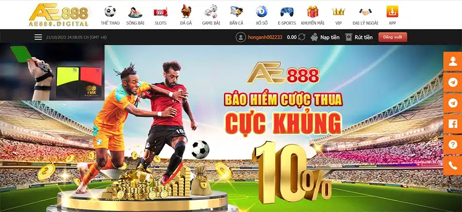 những lợi ích khi tham gia chơi kèo thẻ phạt tại nhà cái ae888