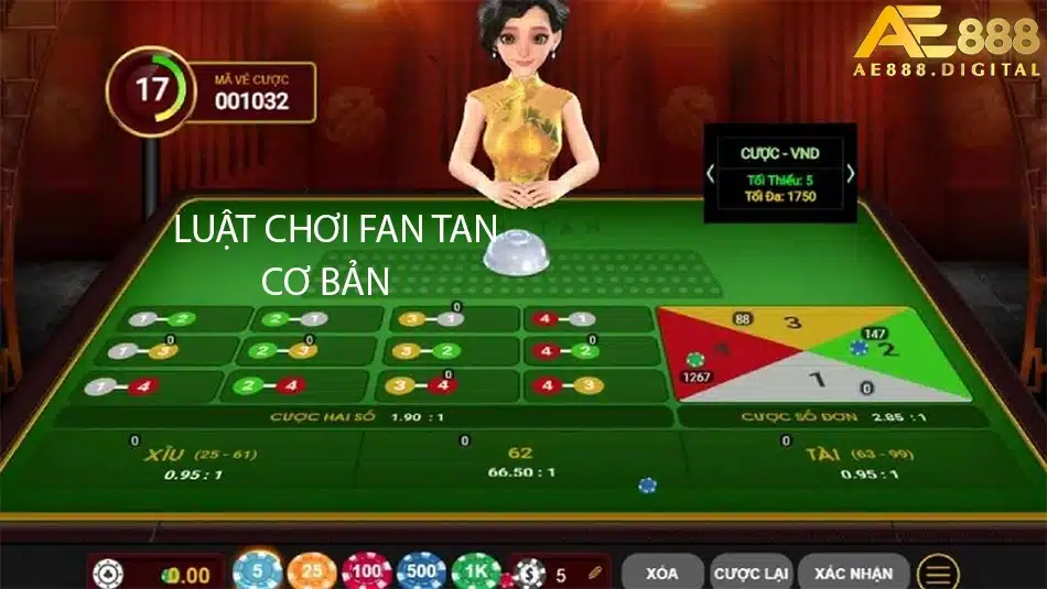 những luật chơi cơ bản fan tan ae888