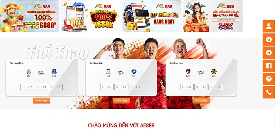 một số ví dụ 2 tại ae888