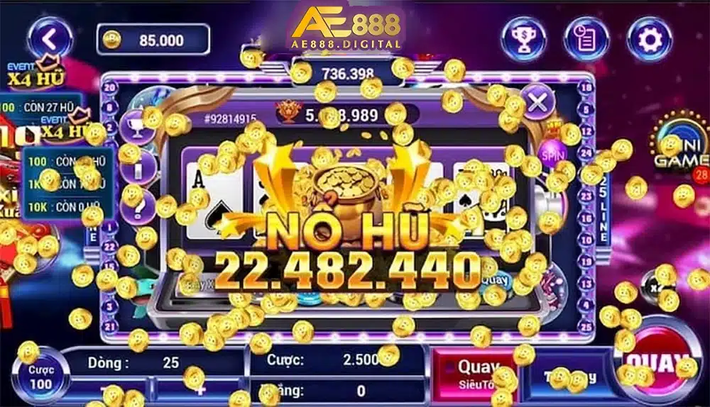 Game nổ hũ luôn có sức hấp dẫn nhờ tính may rủi và cơ hội trở thành triệu phú chỉ sau một đêm may mắn. Tuy nhiên, để tăng cơ hội nổ hũ khi chơi tại 365.club, người chơi cần nắm được một số bí quyết