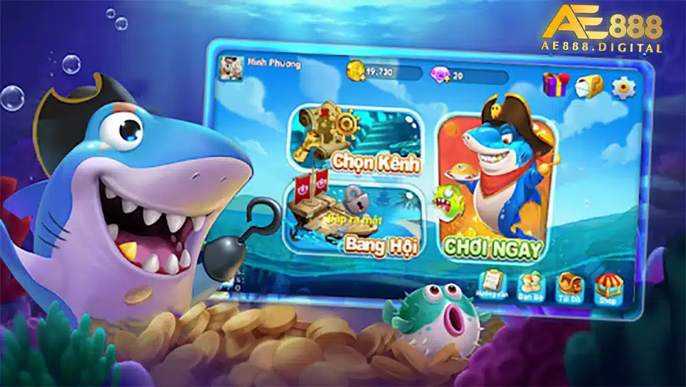 Sau khi tải game bắn cá 3D thành công, bạn có thể tham gia vào thế giới bắn cá đầy thú vị và kiếm tiền thưởng