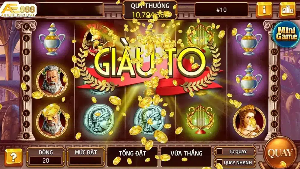Các game slot tại Go Win đều được thiết kế hấp dẫn, âm thanh và đồ họa chất lượng cao, gameplay lôi cuốn. Người chơi không bao giờ cảm thấy nhàm chán khi trải nghiệm các tựa game tại đây.