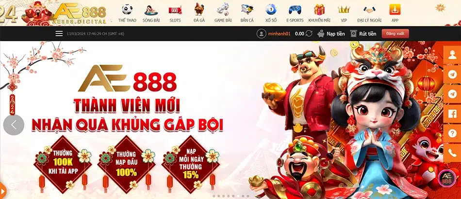 giới thiệu nhà cái ae888
