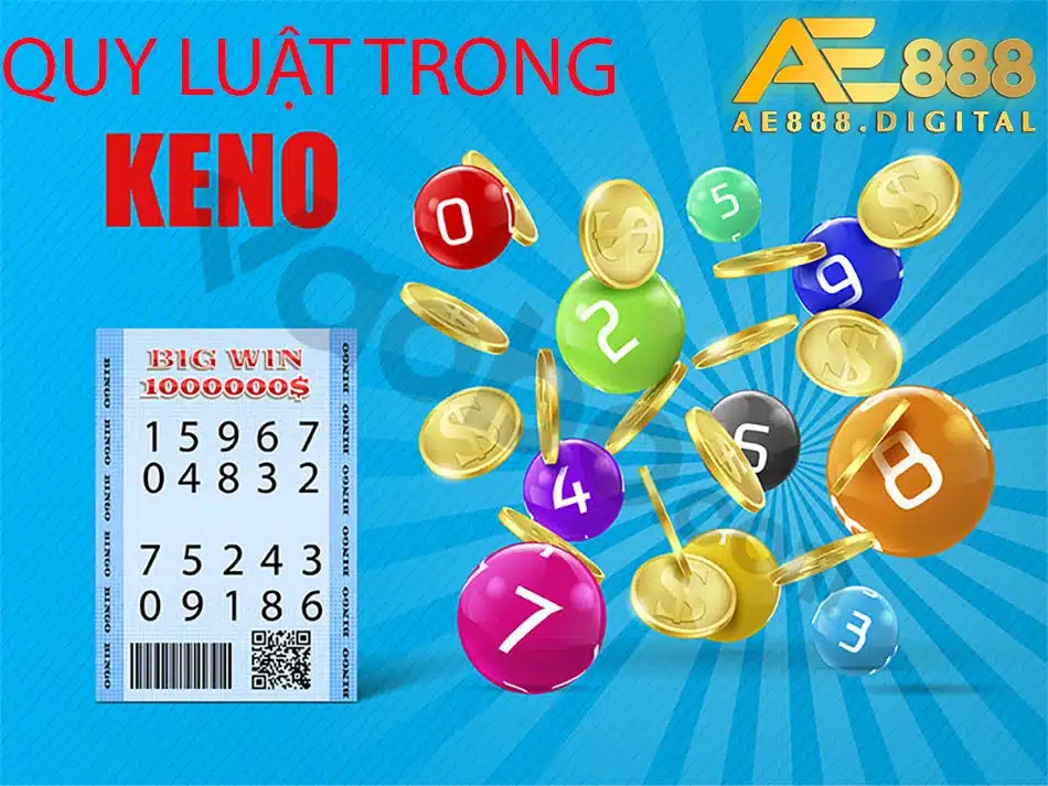 những quy luật trong kenno tại ae888