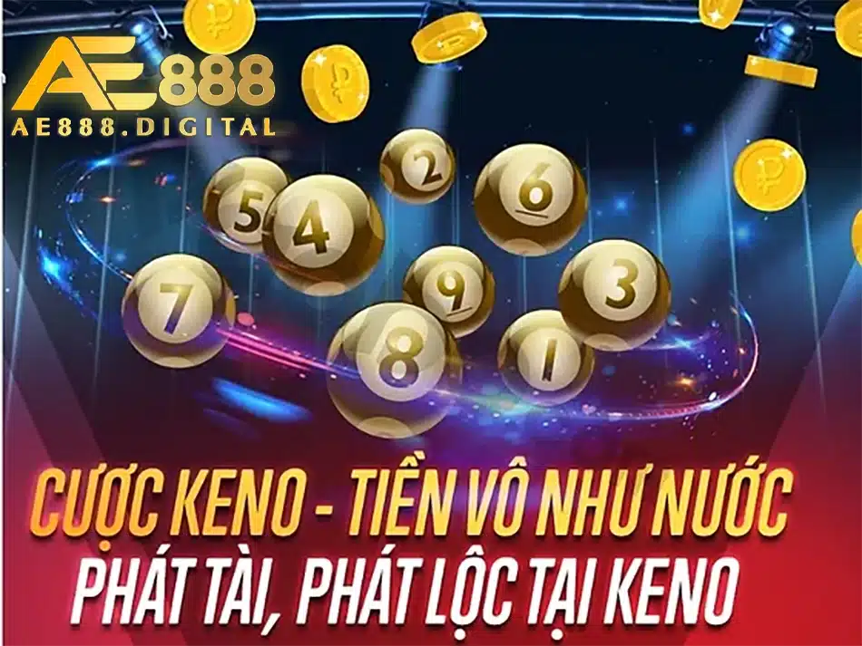 ae888 thu hút người chơi với tính hấp dẫn của keno