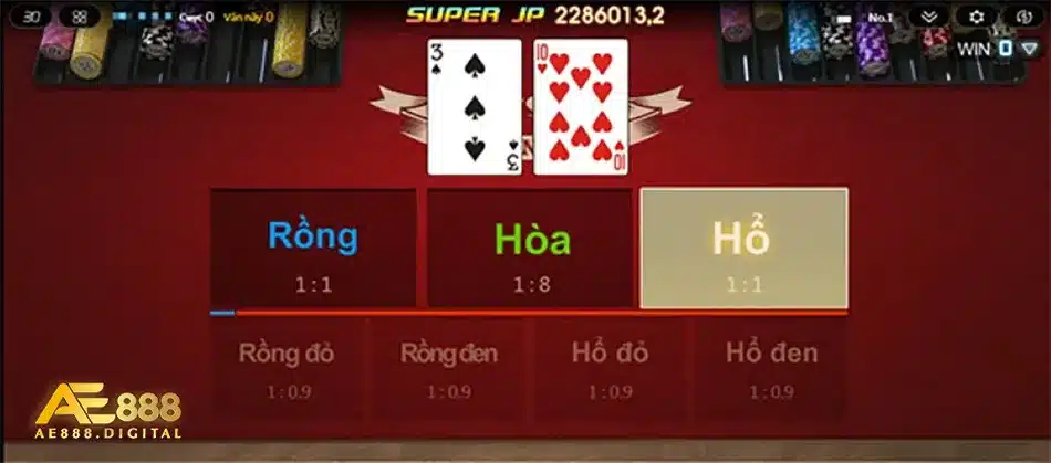 Vào trang nhà cái để chơi cá cược rồng hổ