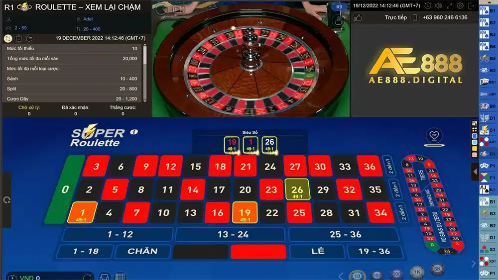 Khi nắm rõ luật chơi và các loại cược, bước tiếp theo là thực hành chơi roulette. Dưới đây là các bước cơ bản khi tham gia một ván chơi roulette