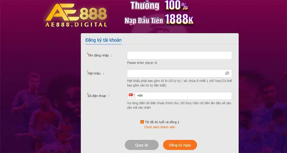 hướng dẫn Đăng ký và tham gia đá gà AE888